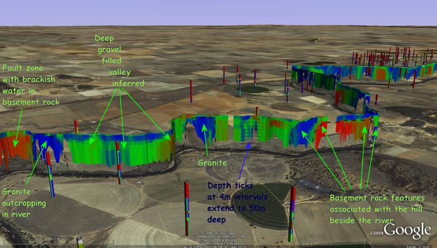 3D Electrical conductivity images